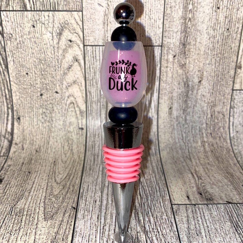 Frunk as duck wine stopper